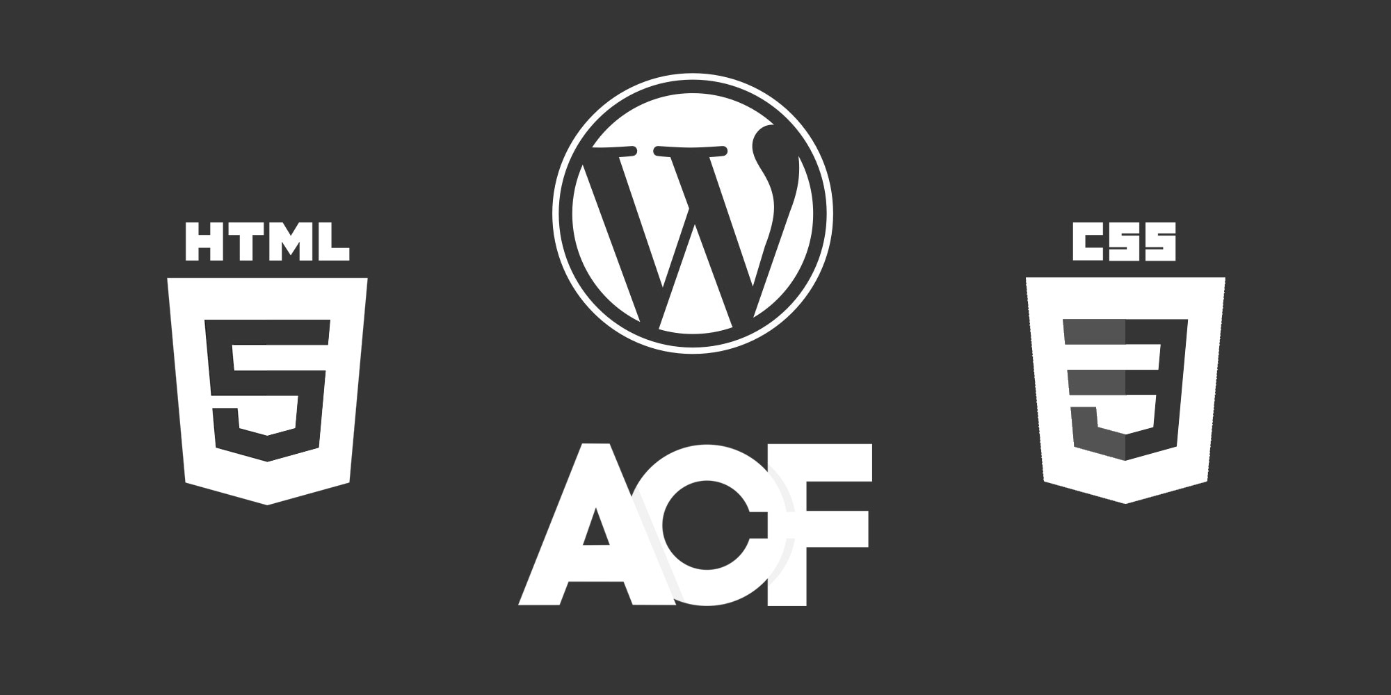 HTML5 CSS3 WordPress ACF